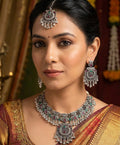 Kavishae Veya Oxidised Choker Set