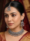 Kavishae Dhwani Oxidised Choker Set